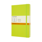 Moleskine Classic Notebook, Large, Ruled, Lemon Green, Hard Cover (5 X 8.25) By Moleskine Cover Image