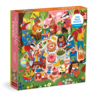 Woodland Picnic 500 Piece Family Puzzle By Illustrated By Jenny Miriam Mudpuppy (Created by) Cover Image