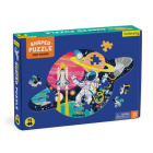 Space Mission 75 Piece Shaped Scene Puzzle By Mudpuppy,, Chris Dickason (Illustrator) Cover Image