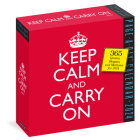 Keep Calm and Carry On Page-A-Day Calendar 2024: 365 Quotes, Slogans, and Mottos for 2024 By Workman Calendars Cover Image