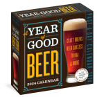 A Year of Good Beer Page-A-Day Calendar 2024: Craft Beers, Beer Quizzes, Trivia & More By Amahl Turczyn, Workman Calendars Cover Image